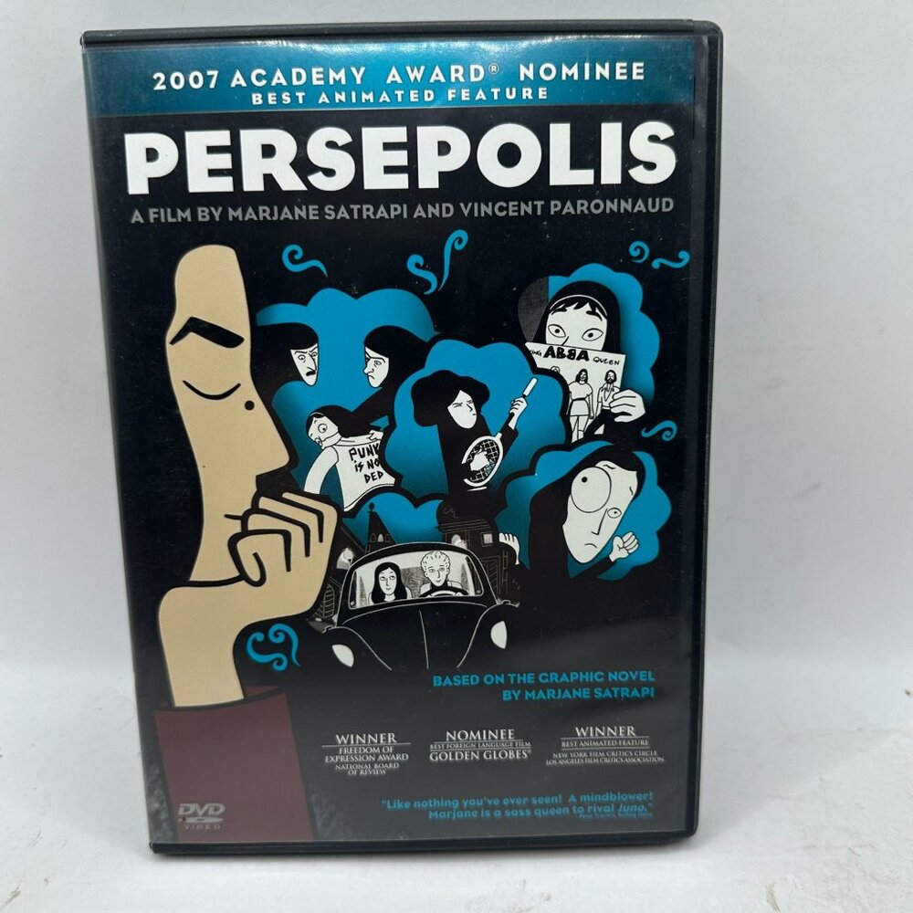 Persepolis DVD Movie Sony Pictures Rated PG-13 Widescreen NTSC